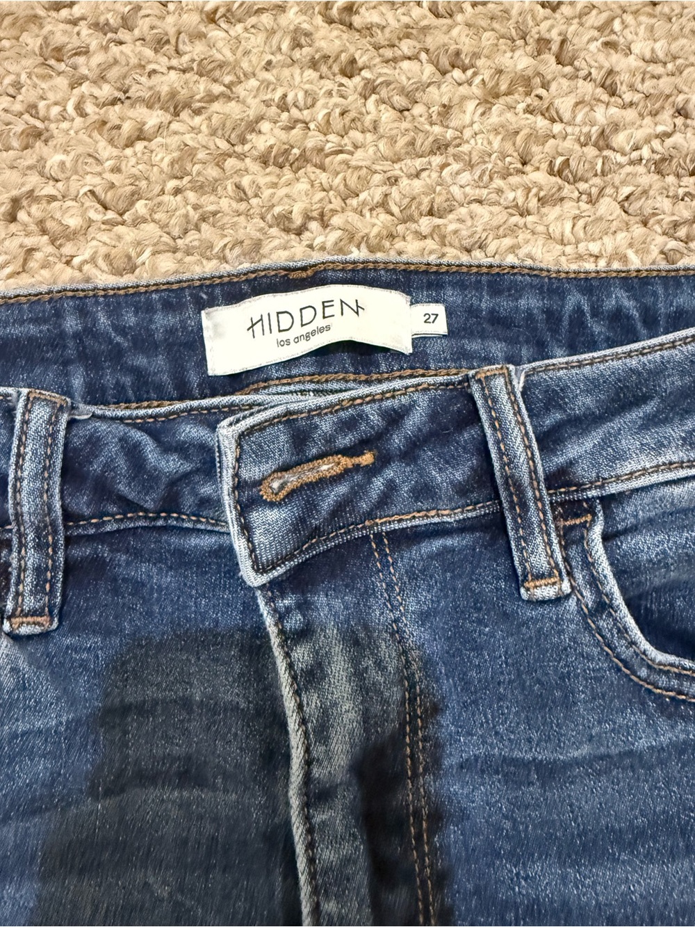 HIDDEN Los Angeles Women's Skinny Jeans - Blue